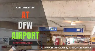 DFW Airport: Leaving Your Car Behind