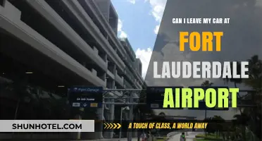 Fort Lauderdale Airport: Leaving Your Car?