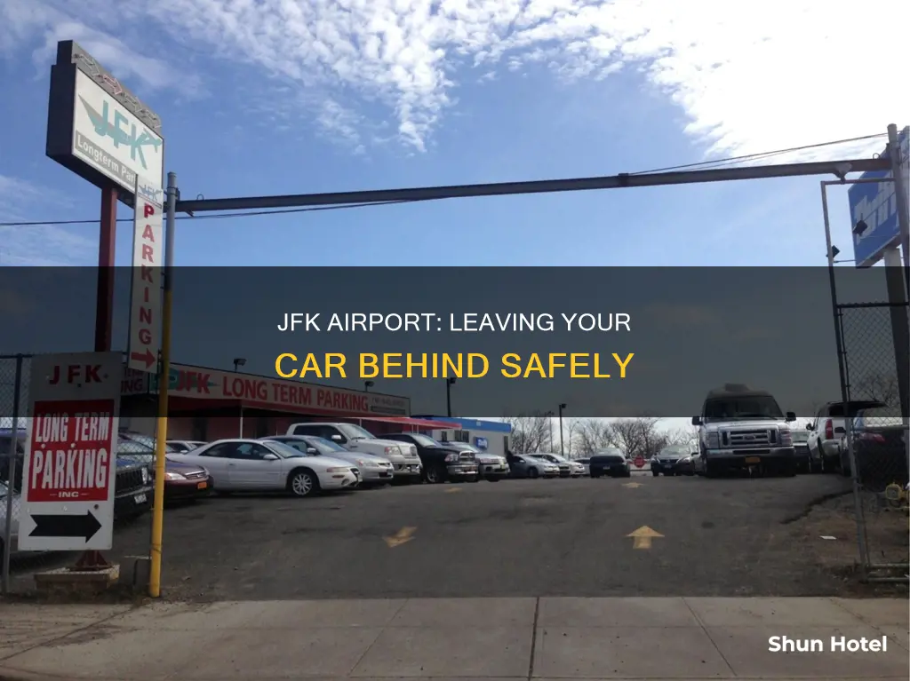 can i leave my car at jfk airport