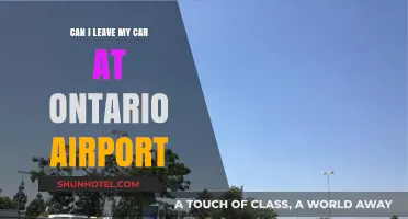 Ontario Airport: Leaving Your Car Behind