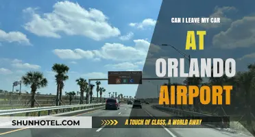 Orlando Airport: Leaving Your Car Behind
