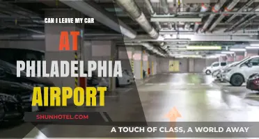 Parking Privileges at Philadelphia Airport: Can I Leave My Car?