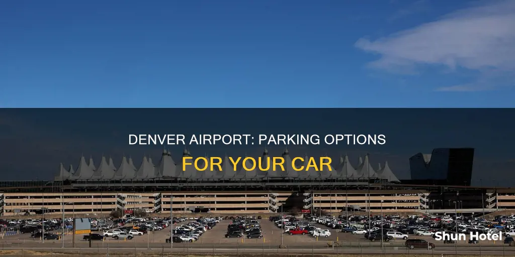 can i leave my car at the denver airport