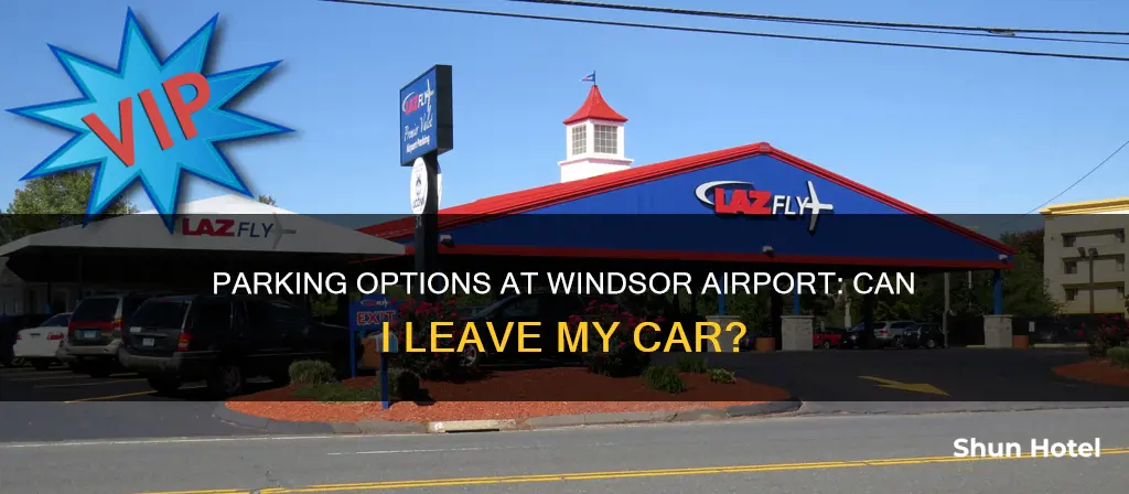 can i leave my car at windsor airport