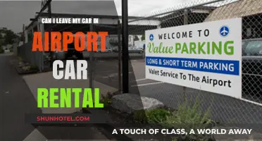 Airport Car Rentals: Can I Leave My Car?