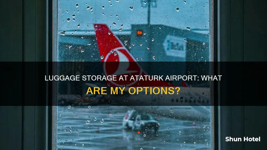 can i leave my luggage at ataturk airport