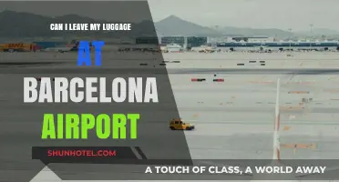 Exploring Barcelona? Leave Luggage at the Airport