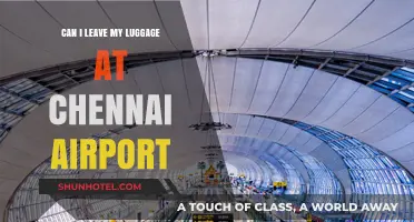 Chennai Airport: Luggage Storage Options
