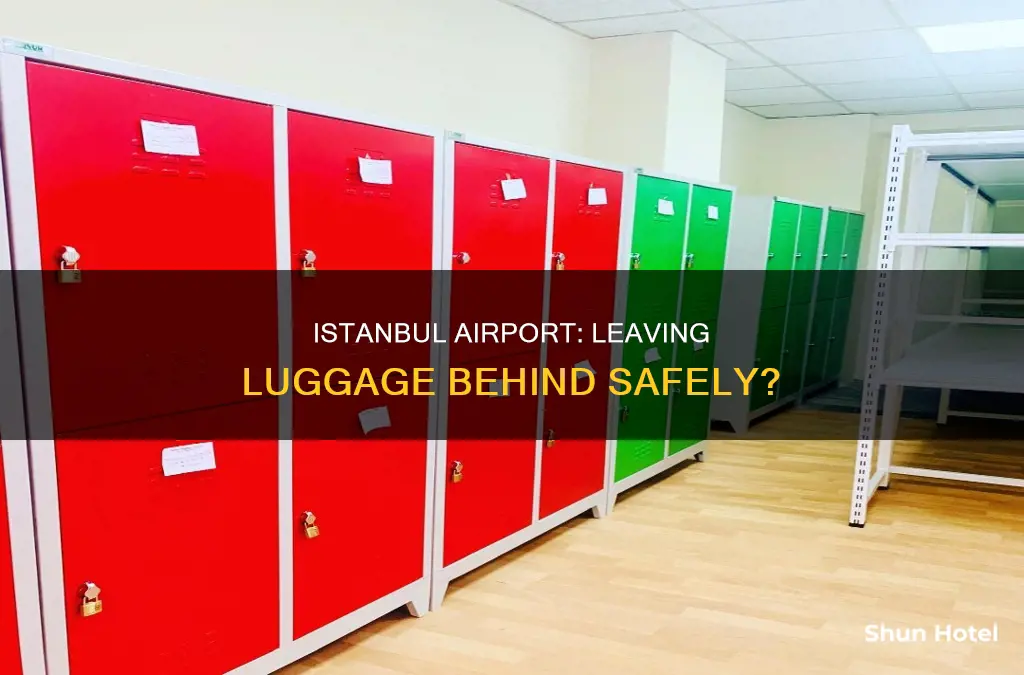 can i leave my luggage at istanbul airport
