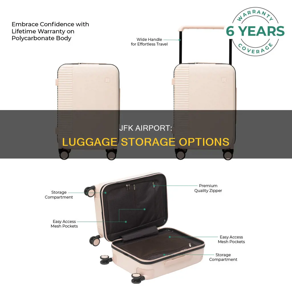 can i leave my luggage at jfk airport