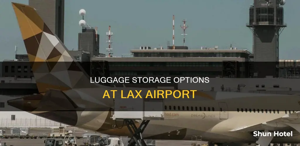 can i leave my luggage at lax airport