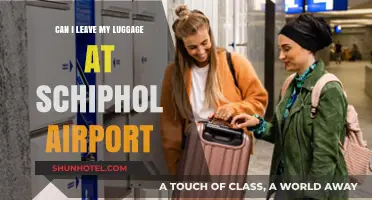 Schiphol Airport: Luggage Storage Options