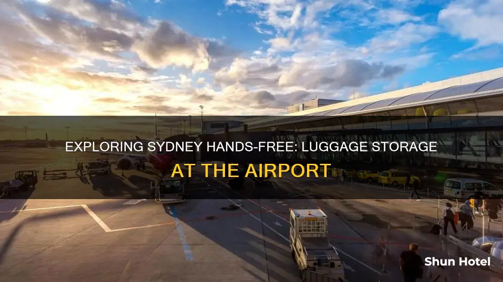 can i leave my luggage at sydney airport