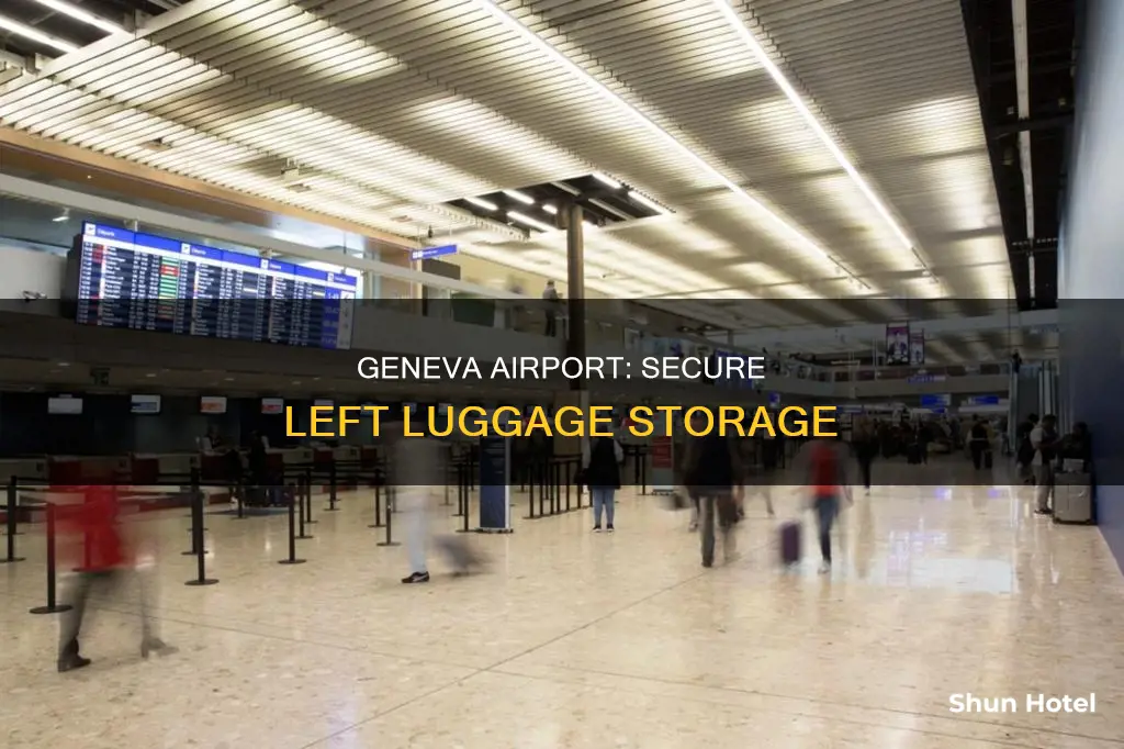 can i leave my luggage in the geneva airport