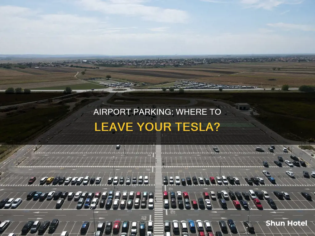 can i leave my tesla at the airport
