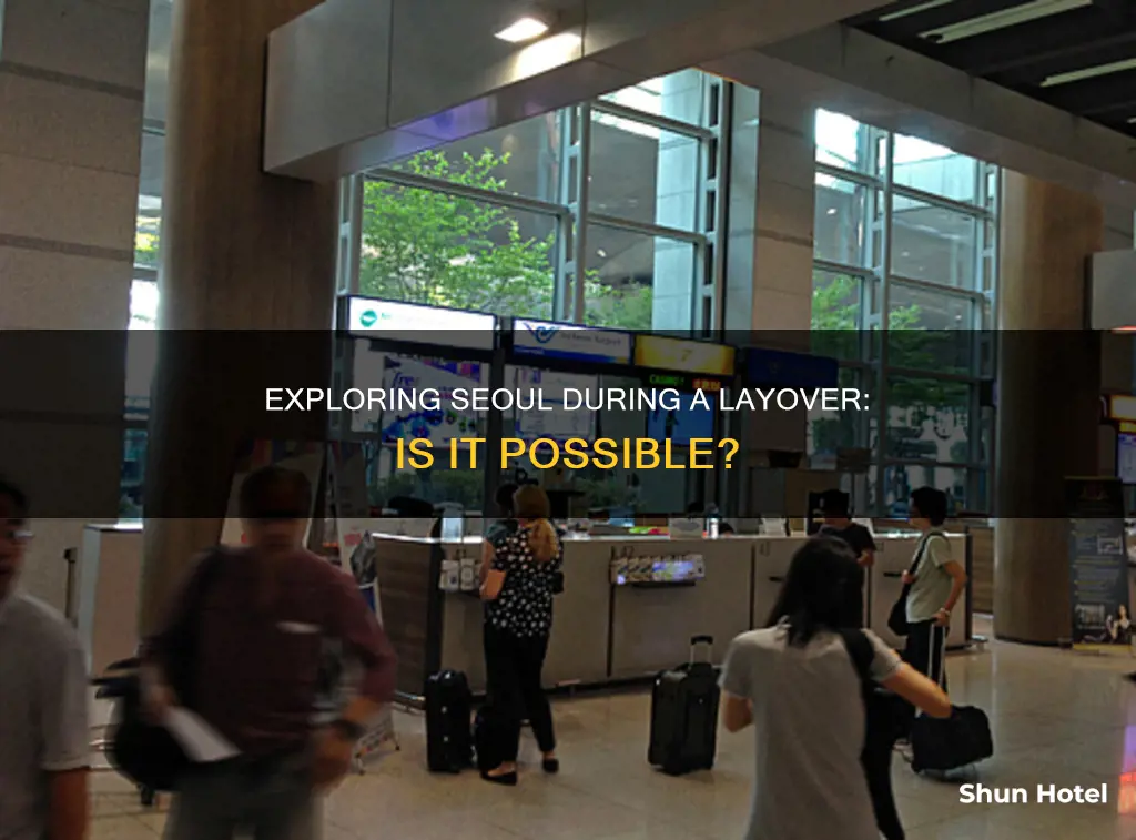 can i leave seoul airport during layover