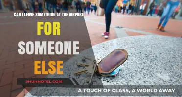 How to Leave Items at Airports for Others
