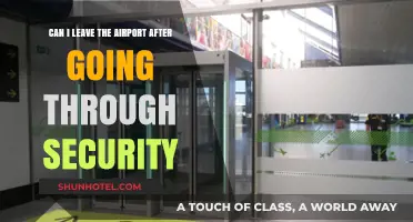 Exploring Beyond the Airport After Security Clearance