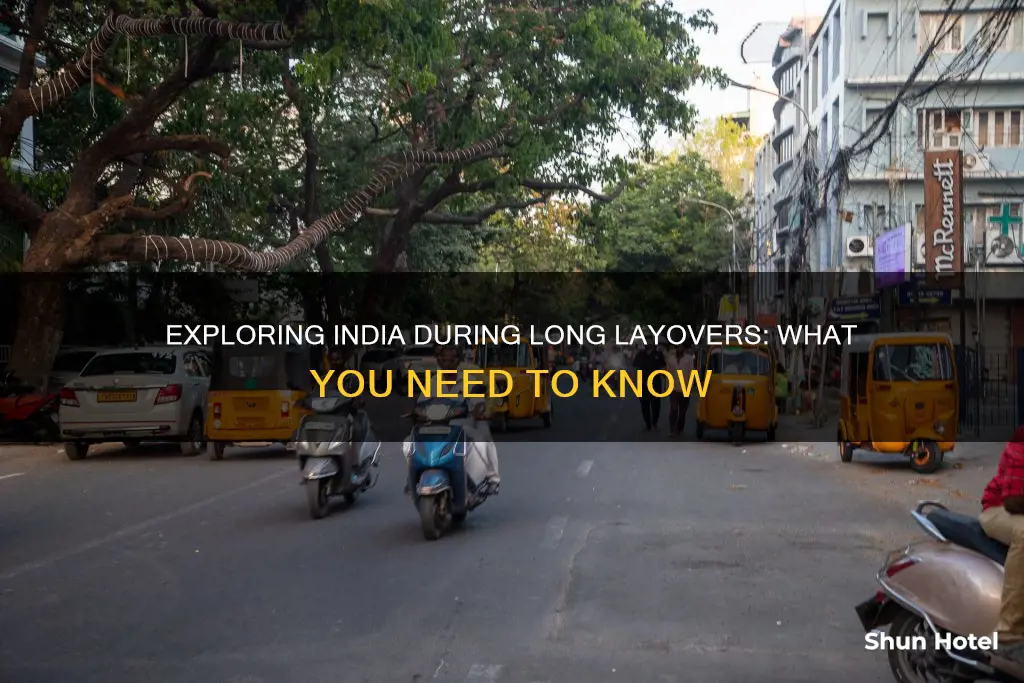 can i leave the airport between connecting flights in india