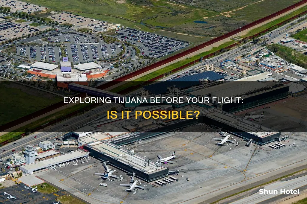 can i leave tijuana airport into tijuana before my flight