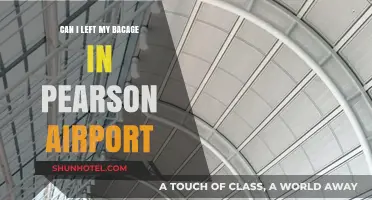Pearson Airport: Leave Your Baggage Behind