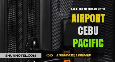 Locking Luggage: Cebu Pacific's Airport Policy Explained