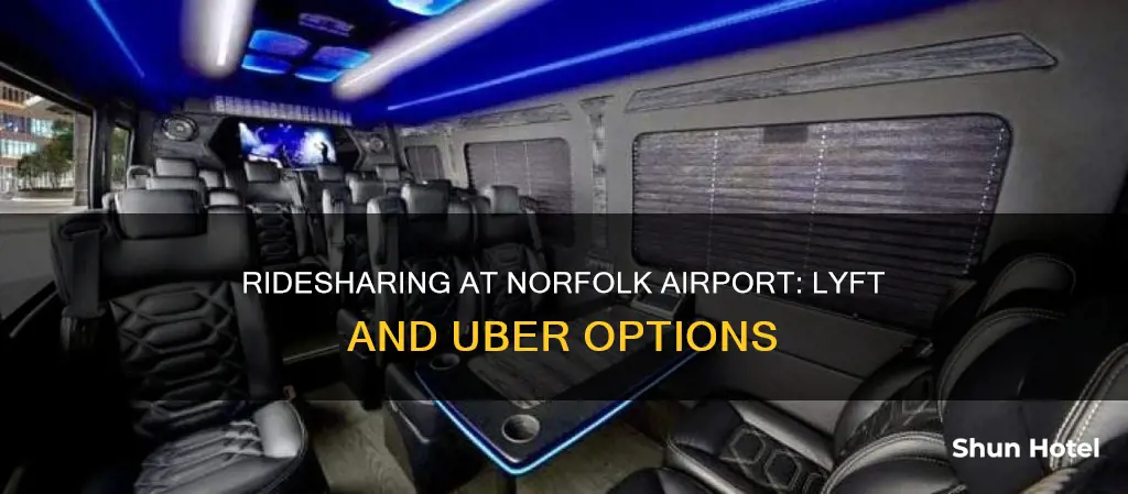 can i lyft or uber at norfolk airport