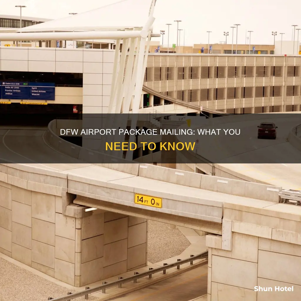 can i mail a package from dfw airport