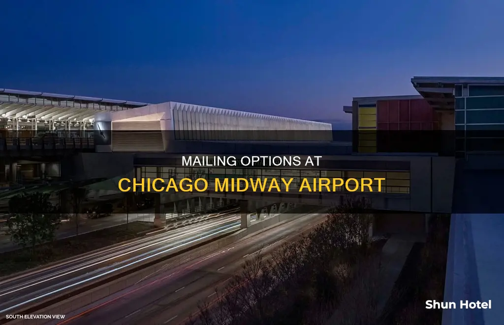 can i mail at chicago midwsy airport