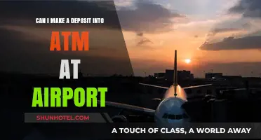 Airport ATM Deposits: Can You Make Them?