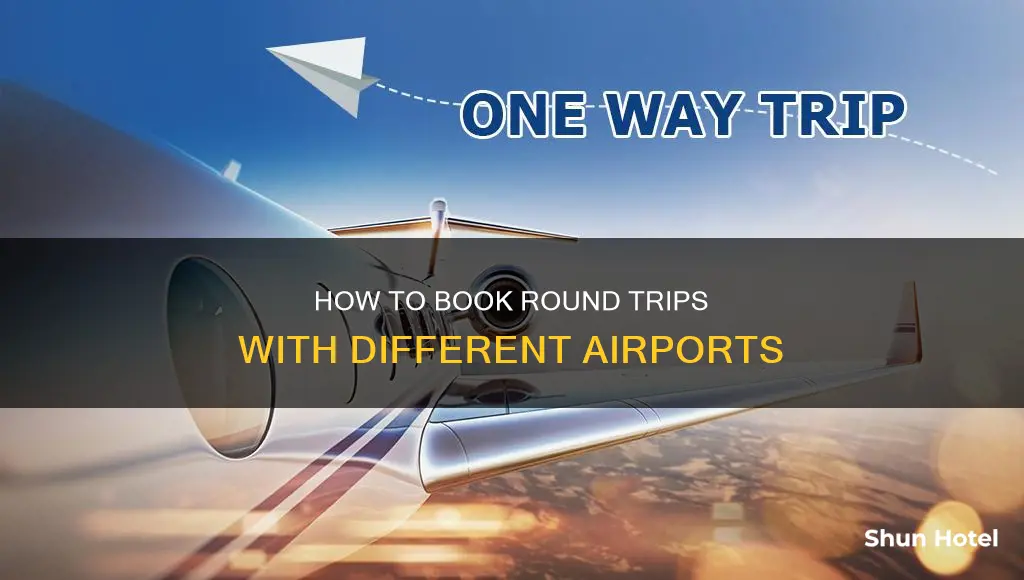 can i make round trip reservation with different airport