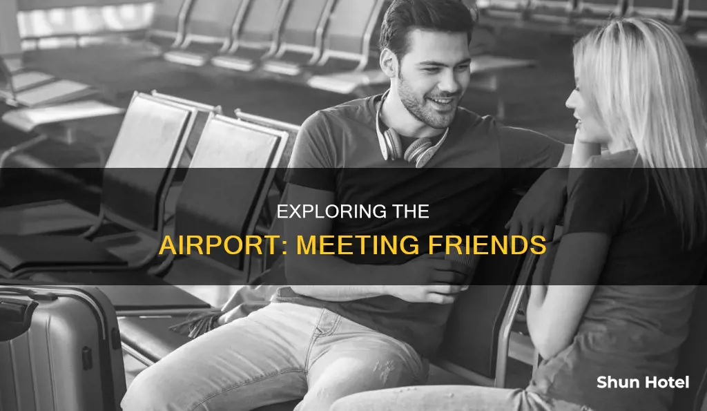 can i meet my friend at the airport
