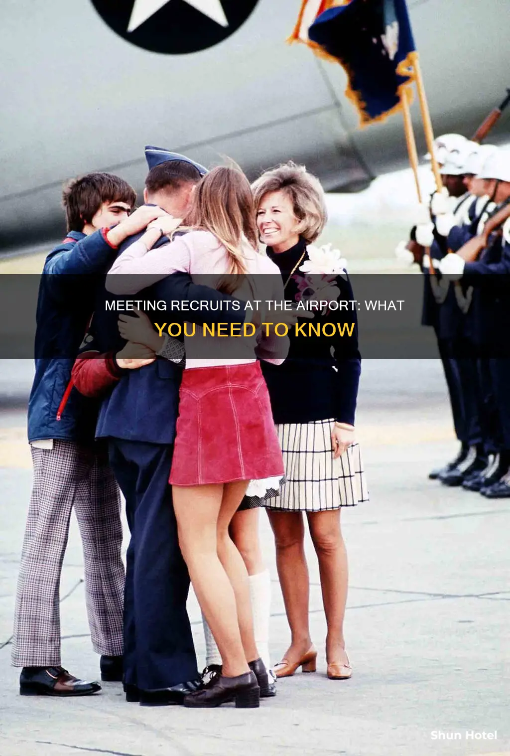 can i meet my recruit at the airport