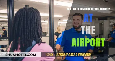 How to Meet and Greet Before Airport Security