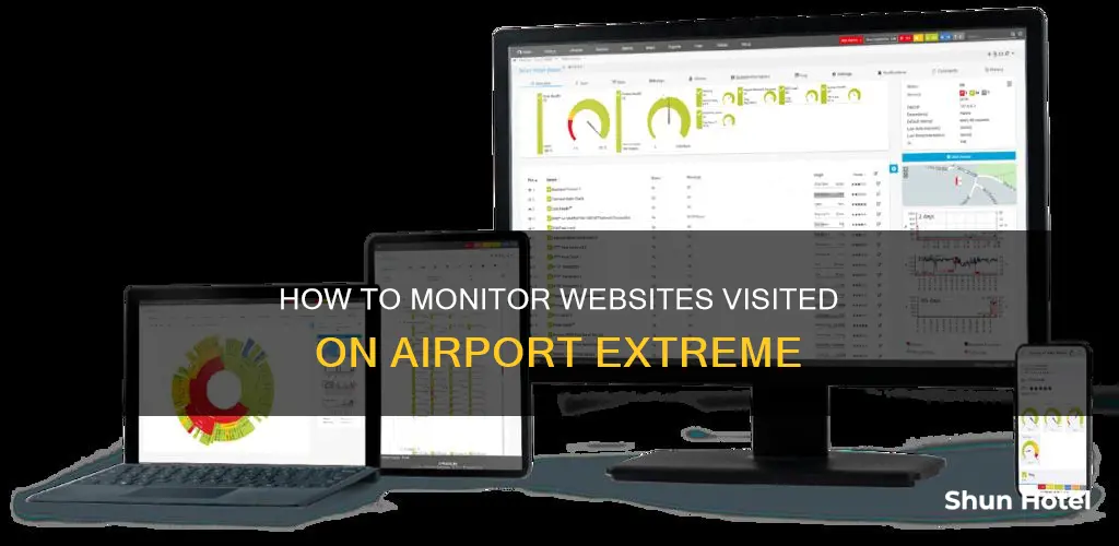 can i monitor websites visited on my airport extreme