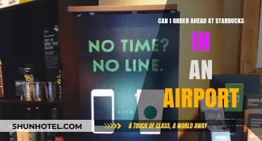 Starbucks Airport Ordering: Can I Order Ahead?