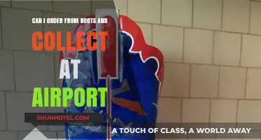 Boots Order and Collect at the Airport