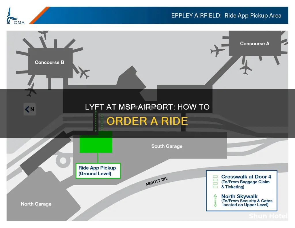 can i order lyft from msp airport