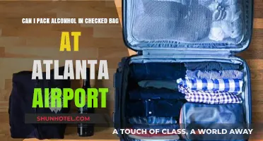 Alcohol Rules for Checked Bags at Atlanta Airport