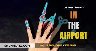 Painting Nails: Airport Edition
