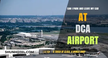 Parking at DCA: Can I Leave My Car?
