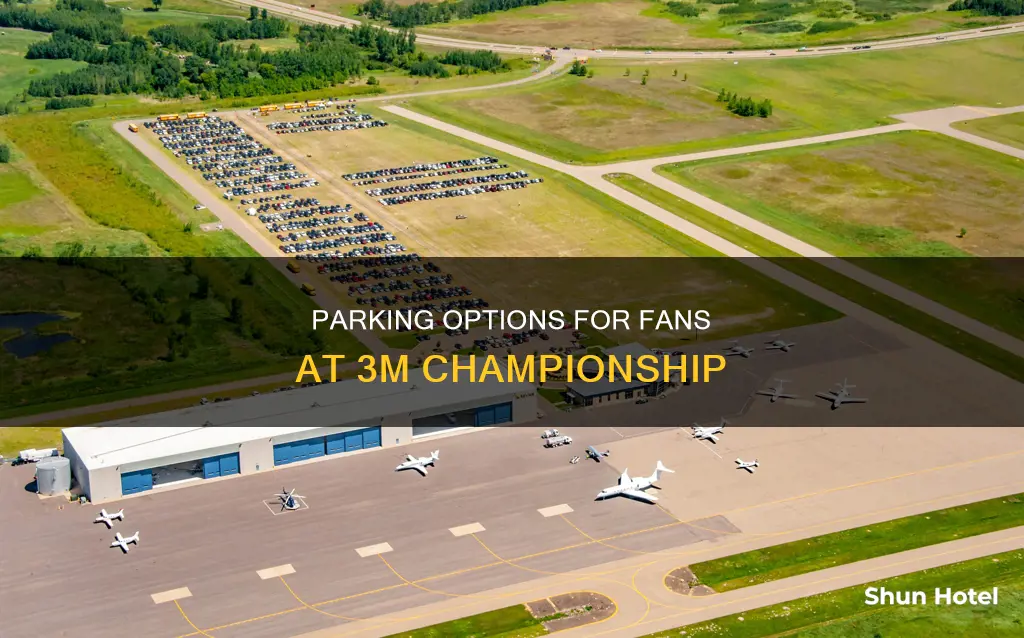 can i park at anoka county airport for 3m championship