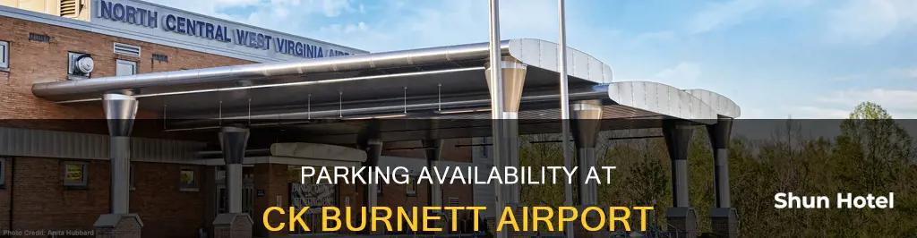 can i park at ckb airport