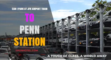 JFK Airport Parking: Train to Penn Station