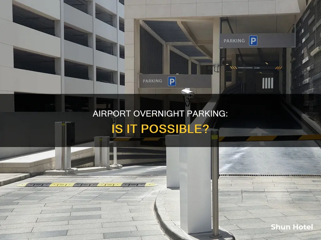 can i park at the airport overnight
