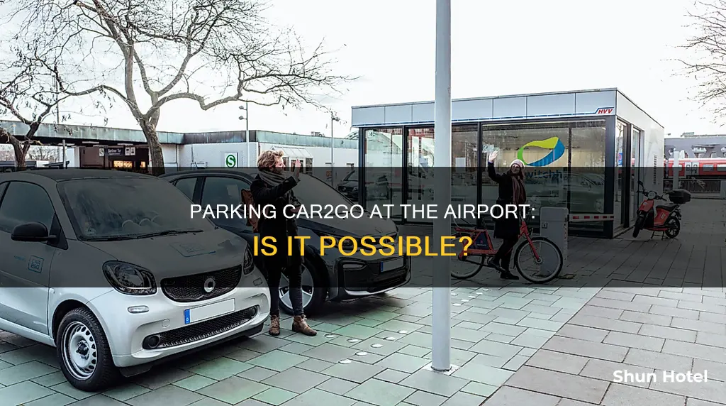 can i park car2go at airport