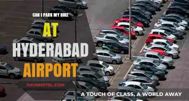 Hyderabad Airport: Where Can Cyclists Park?