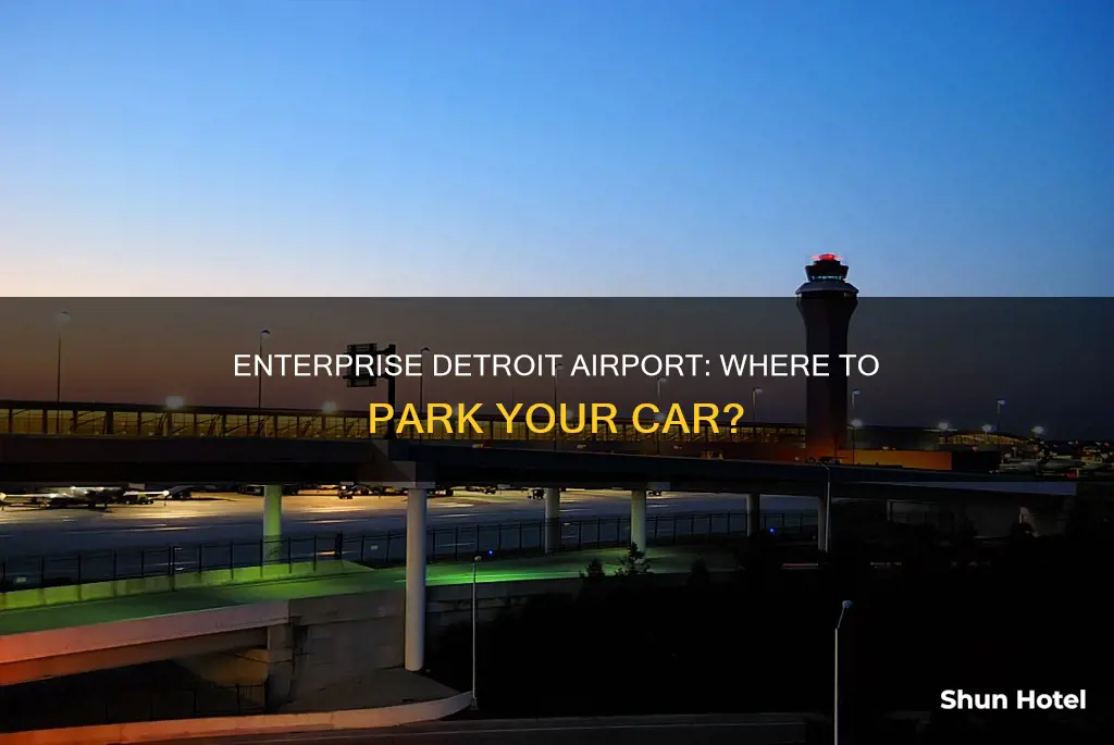 can i park my car at enterprise detroit airport