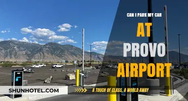 Parking Options at Provo Airport: Can I Park My Car?