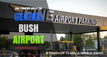Parking Options at George Bush Airport